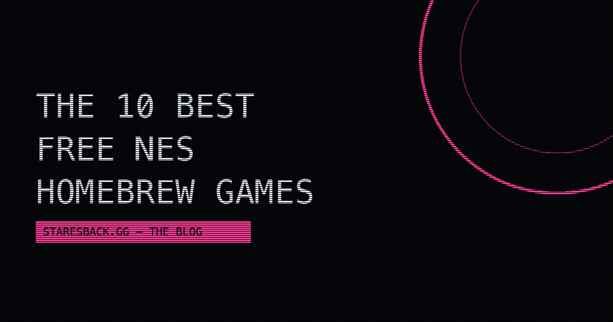 The 10 Best Free NES Homebrew Games (Playable in Your Browser) — STARESBACK.GG blog